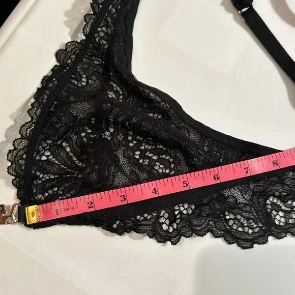 Savage X Fenty Romantic Corded Lace Front-Closure Bralette size S - Picture 9 of 11